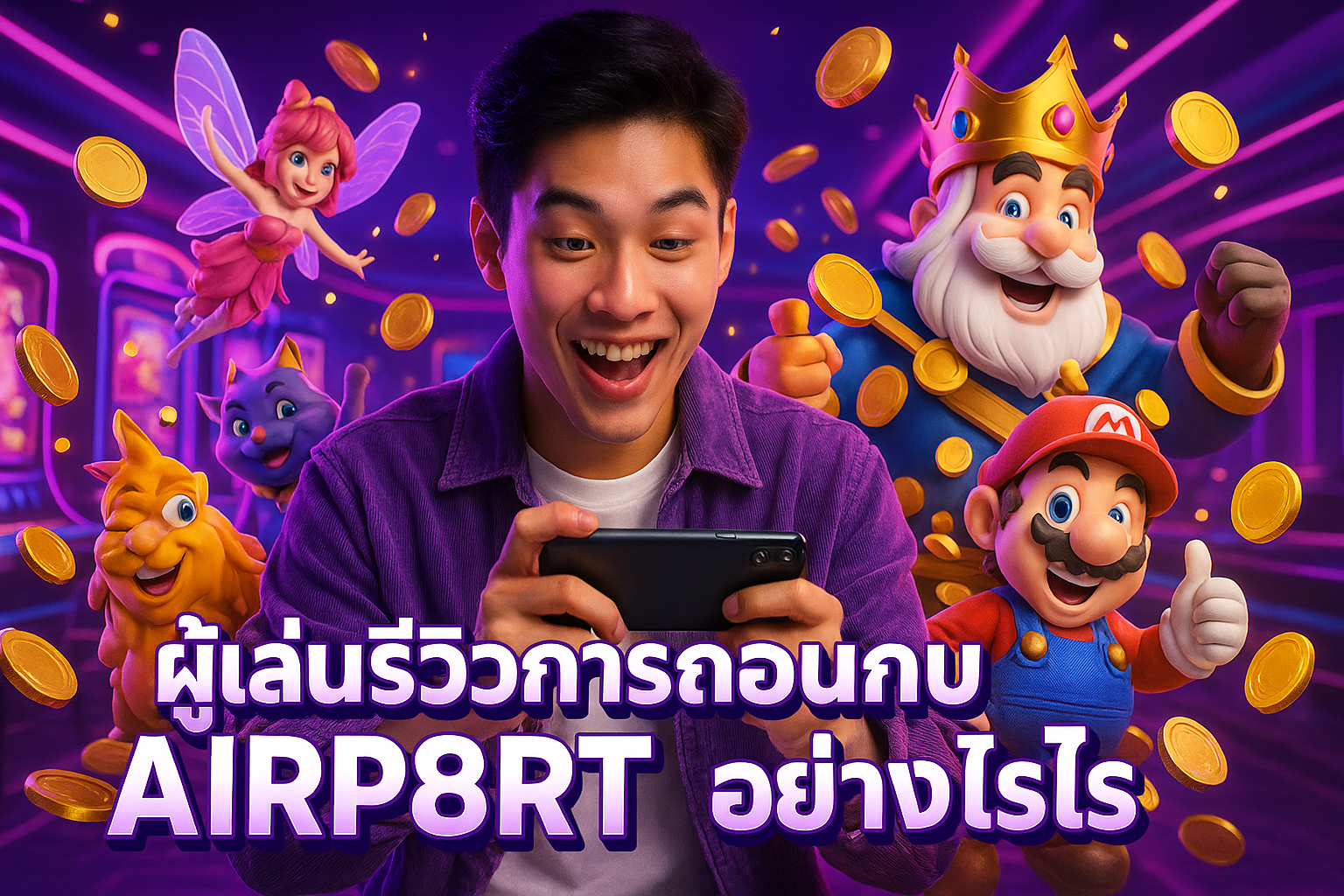 ผู้เล่นรีวิวการถอนกับ AIRP8RT อย่างไร