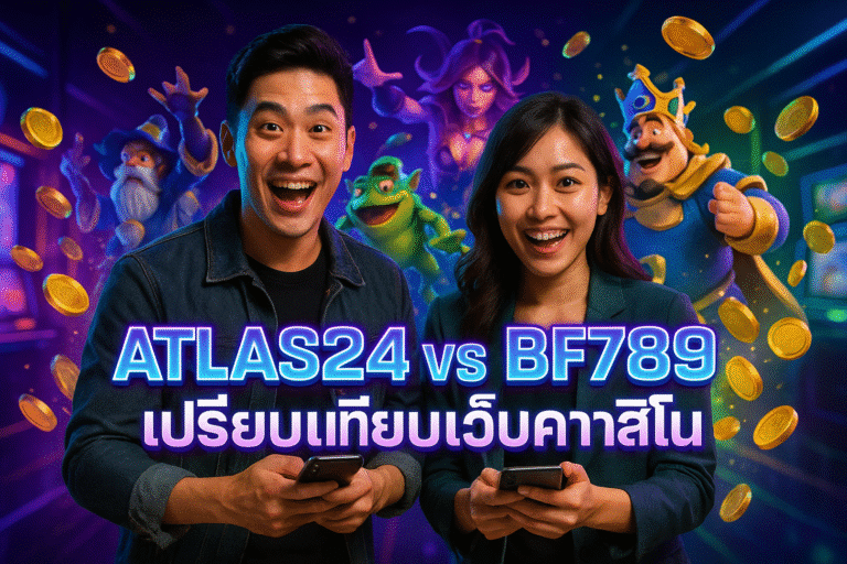 ATLAS24 vs BF789: เปรียบเทียบเว็บคาสิโน